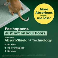7-Count Trial Pack - Maximum Absorbency Pee Pads with AbsorbShield™+ Technology