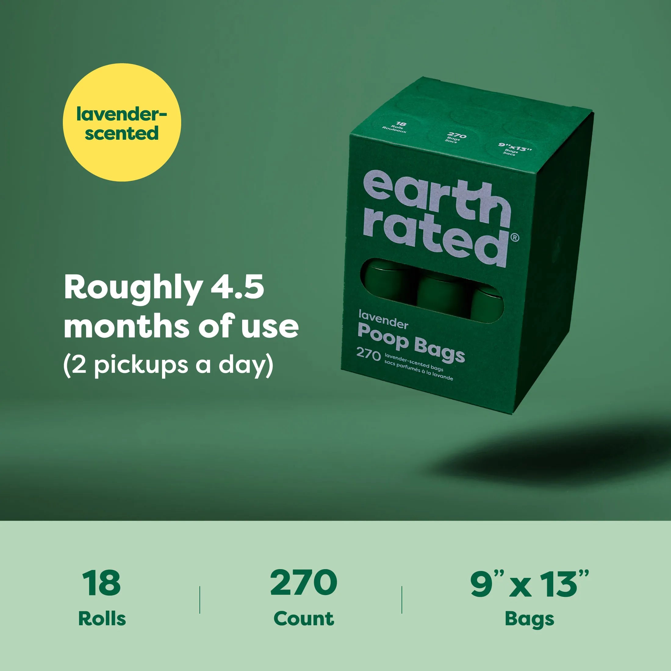 Dog Poop Bags Refill Rolls - 100% Leak-Proof & Extra Strong