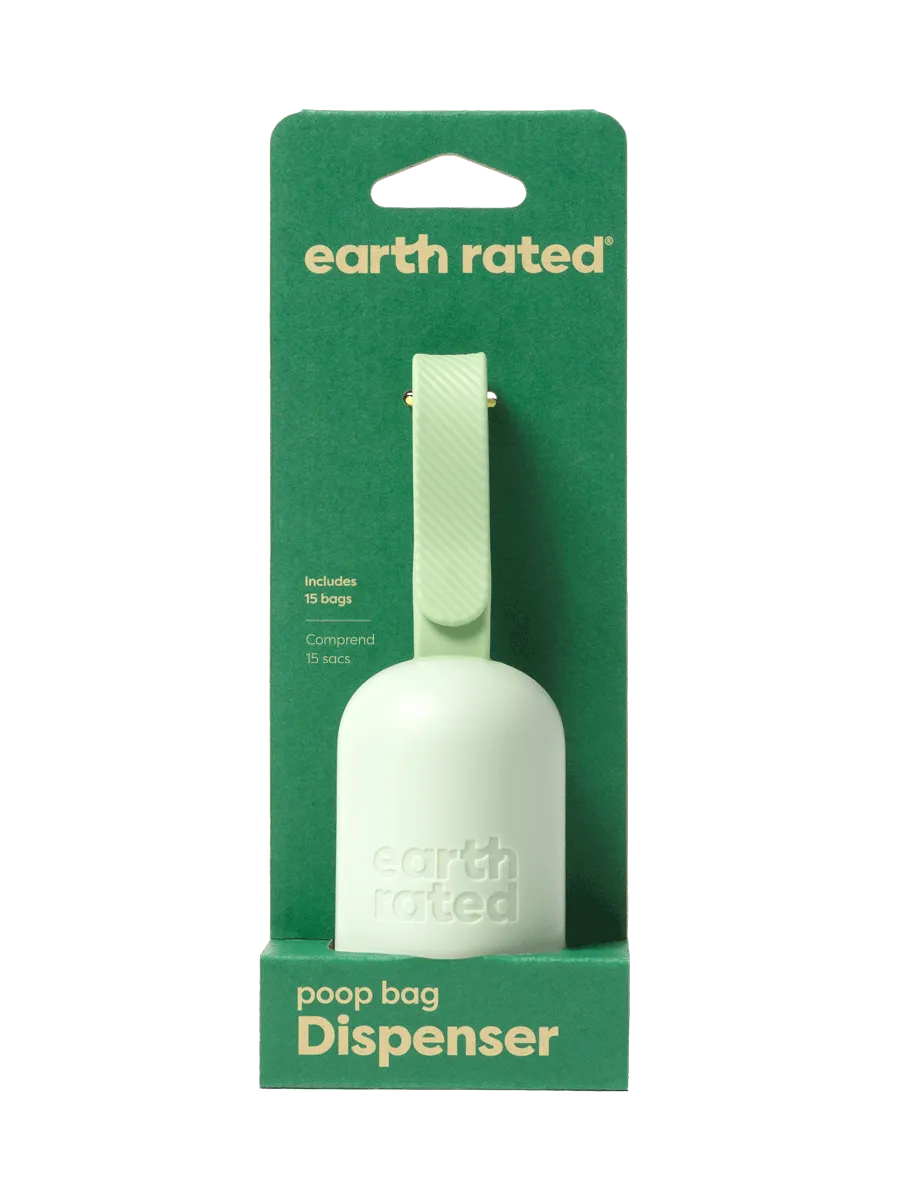 Poop Bag Dispenser with 15 Bags