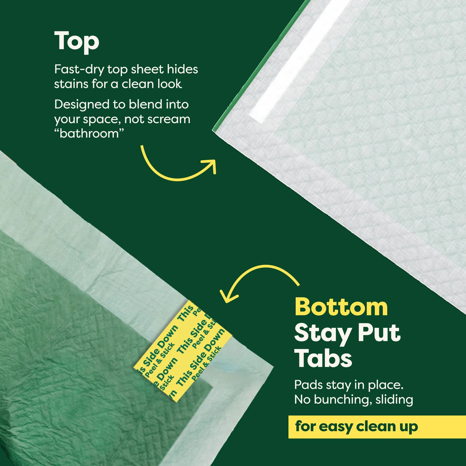 7-Count Trial Pack - Maximum Absorbency Pee Pads with AbsorbShield™+ Technology